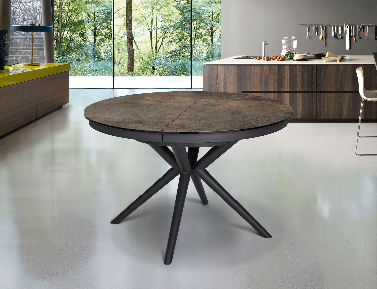 Table ronde Iron