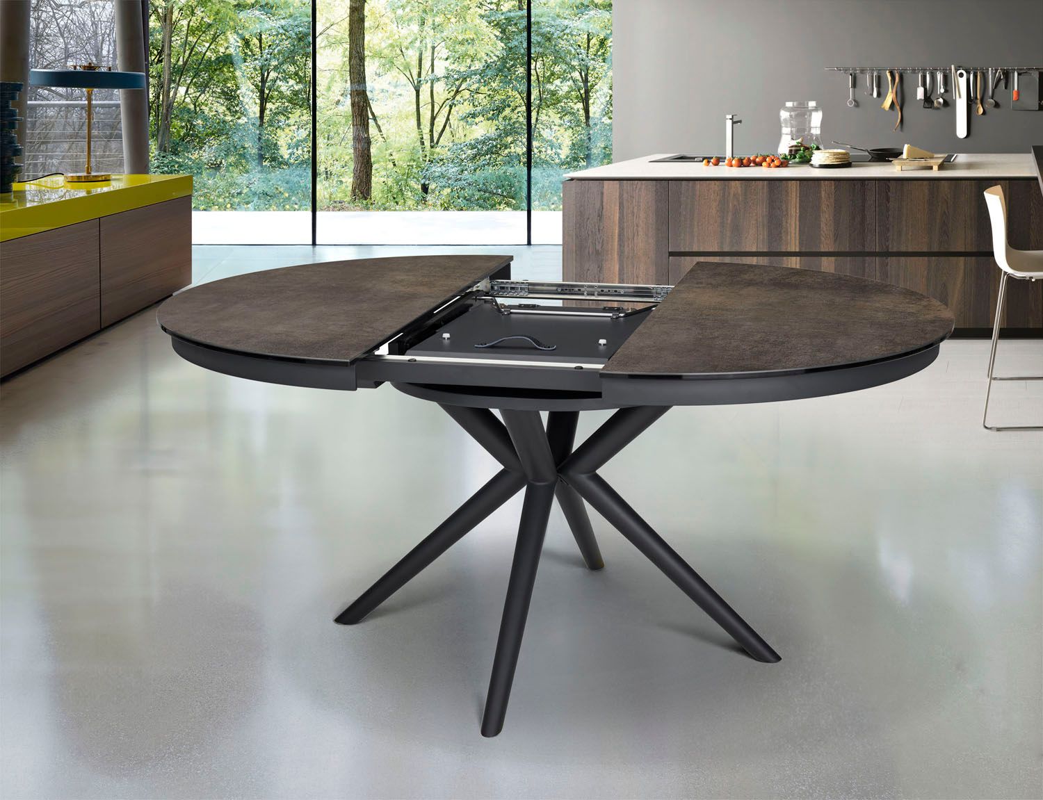 Table ronde Iron